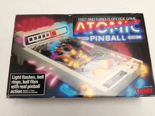 Tomy atomic arcade pinball - tomy,