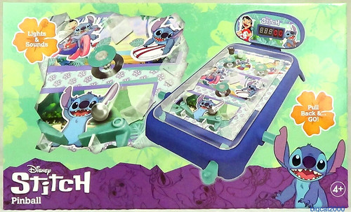 Disney stitch pinball - stitch, machine