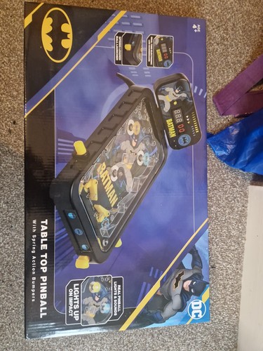 Batman table top pinball - dc,