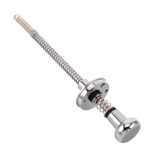 Silver metal pinball plunger - metal,