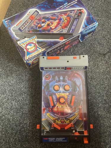 Tomy vintage atomic pinball - atomic,