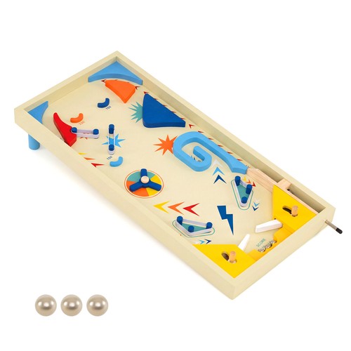Gymax wooden pinball machine - pinball,